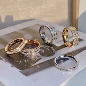 Lymphatic Magnetic Therapy Diamond Ring