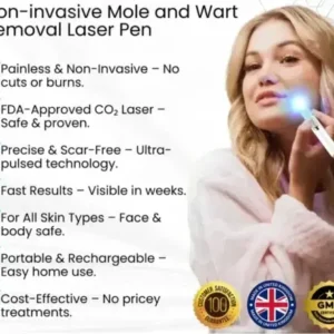Non-Invasive Mole and Wart Removal Laser Pen