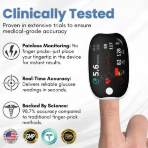 Precision Glucose Monitoring Device 𝐀𝐜𝐜𝐮𝐫𝐚𝐭𝐞 𝐦𝐞𝐚𝐬𝐮𝐫𝐞𝐦𝐞𝐧𝐭