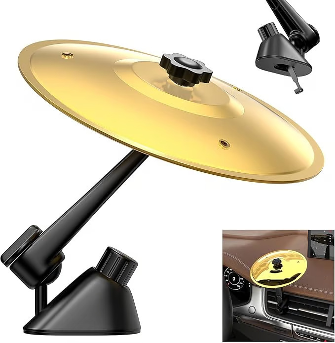 Mini Drum Cymbal for Car Vent