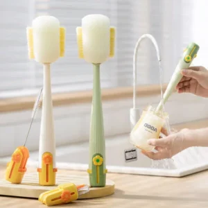 5-in-1 Baby Bottle Cleaning Brush Set