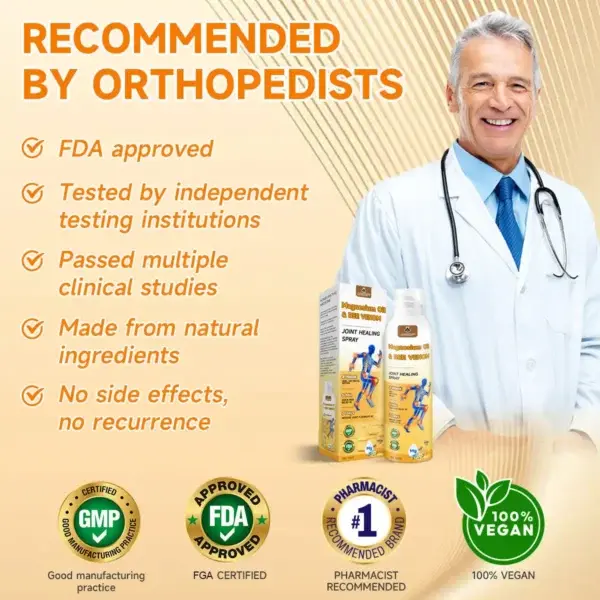 Magnesium Oil & Bee Venom Joint Healing Spray Approved by the American Academy of Orthopaedic Surgeons (AAOS) - Image 12