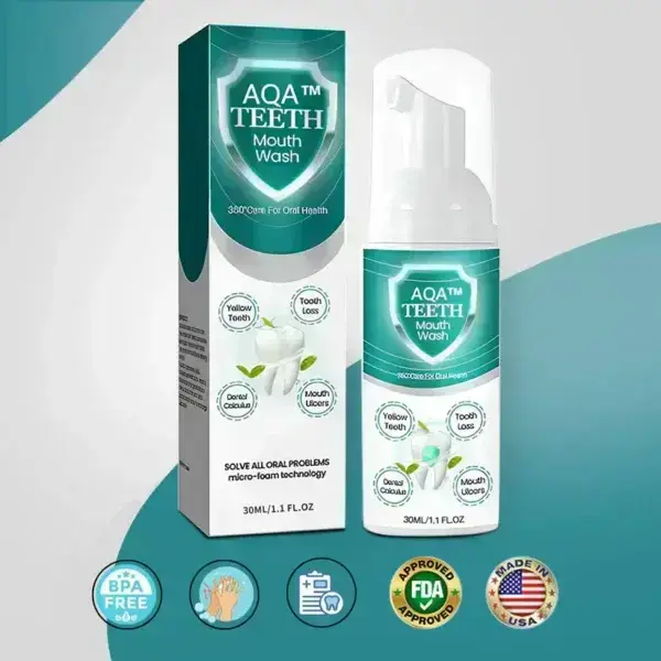 NEW TEETH Mouthwash – Solve all Oral Problems