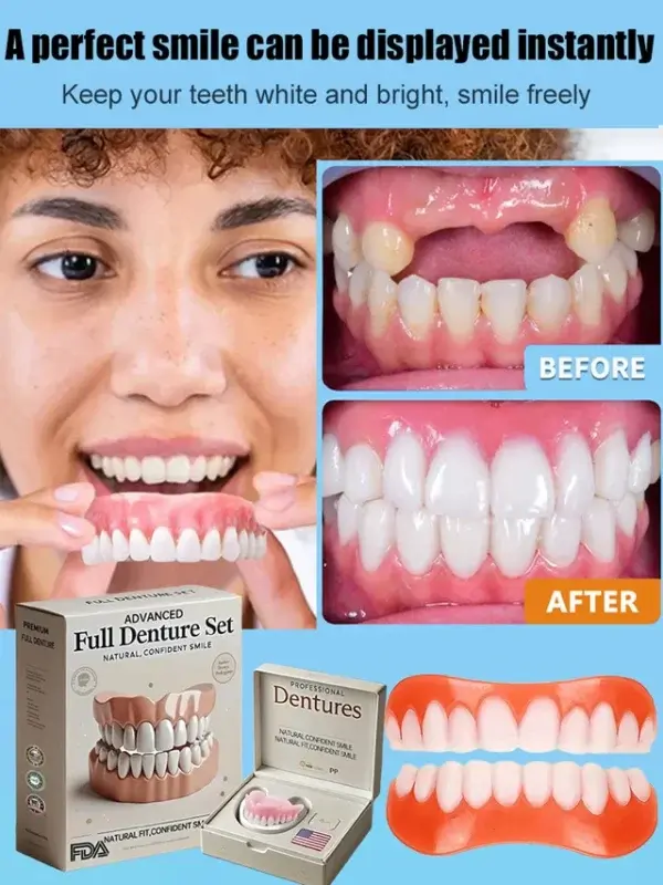 🦷Advanced Customized Full Denture Set🦷 - Image 9