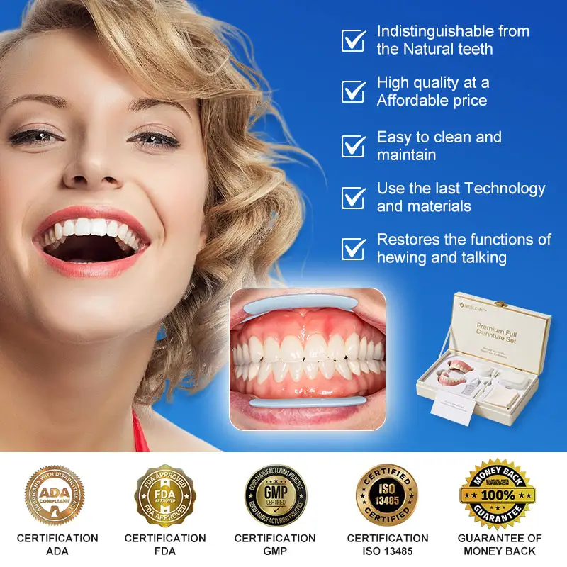 Advanced Customized Full Denture Set - Image 8