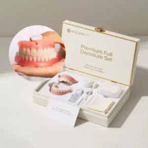 Affordable –Advanced Customized Full Denture Set🦷