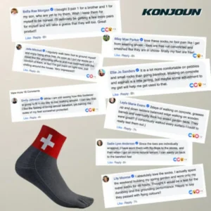 Barefoot-Inspired Toe Socks