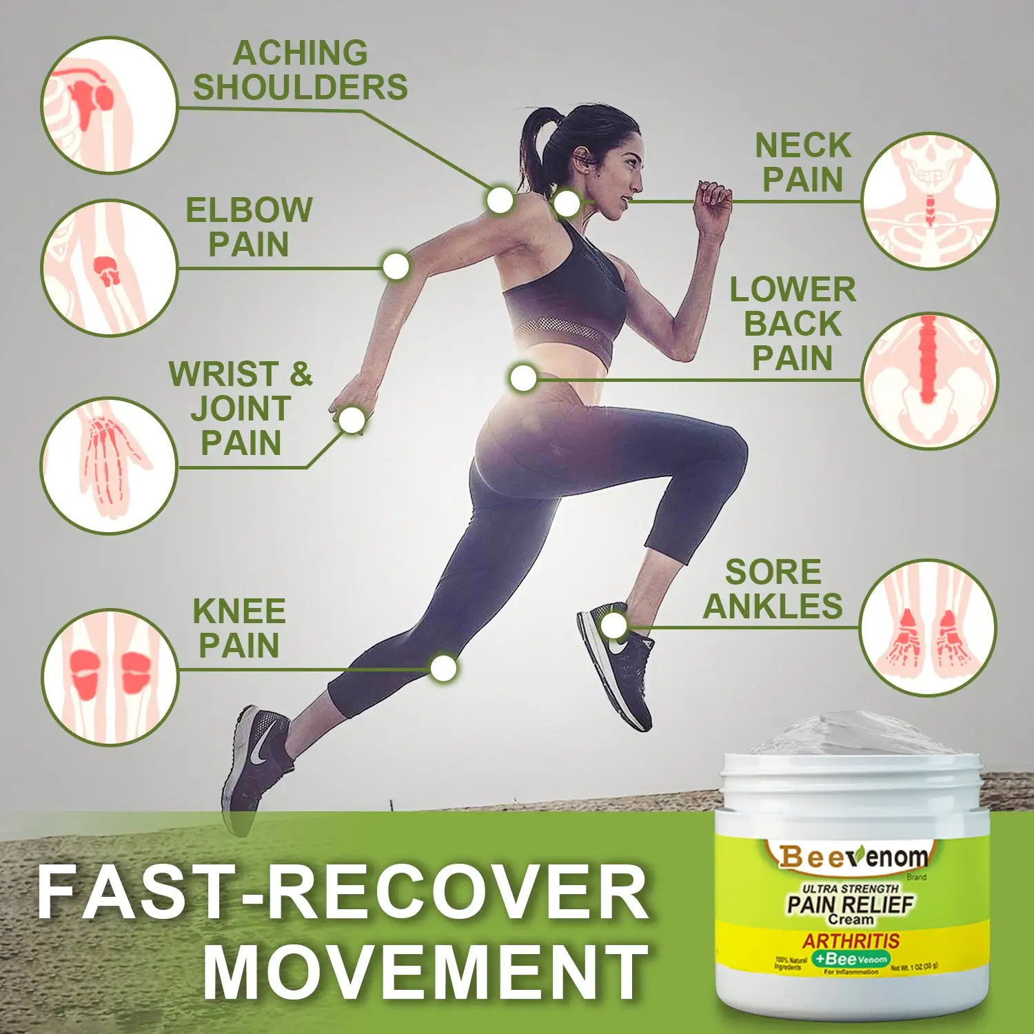 Bee Venom Joint and Bone Therapy Advanced Cream - Image 8