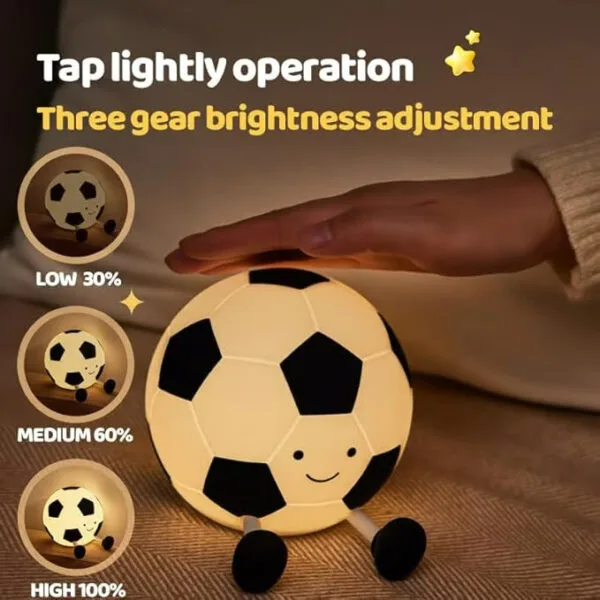 Cute Football Night Light for Kids