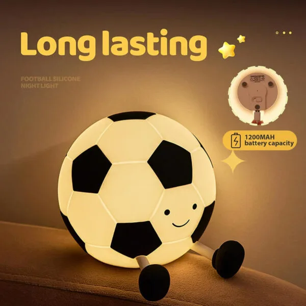 Cute Football Night Light for Kids