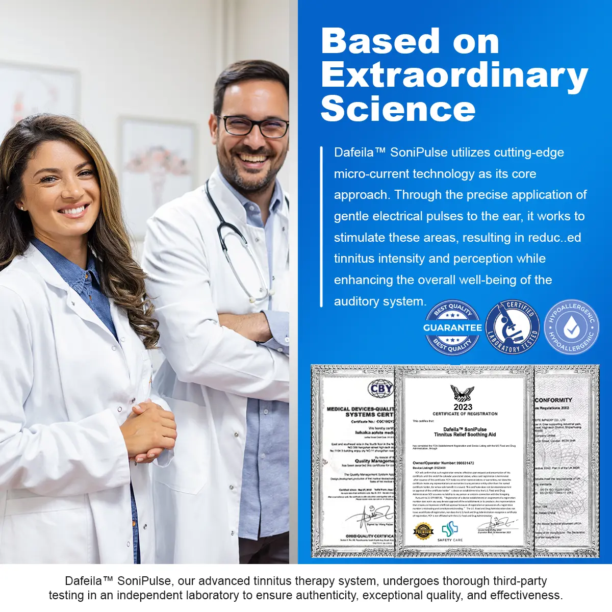 Dafeila™ SoniPulse Tinnitus Relief Soothing Aid - Image 6