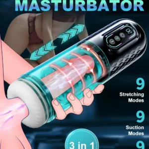 Alternative view of Smart Suction & Stroke Device – Fully Automated for Effortless Enjoyment