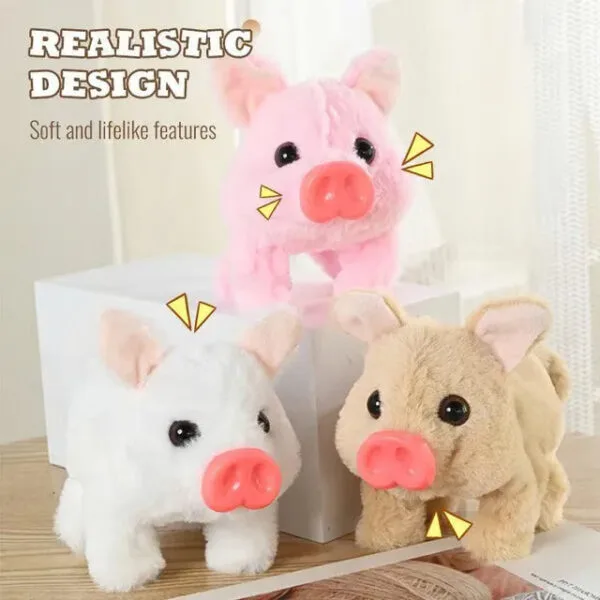 Electric Pig Plush Toy