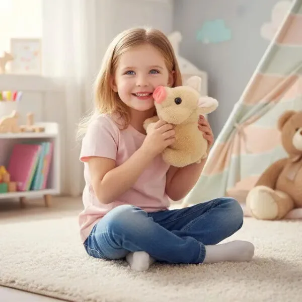 Electric Pig Plush Toy