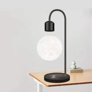 Floating Moon Lamp with Wireless Charging