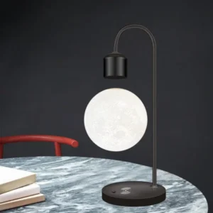 Floating Moon Lamp with Wireless Charging