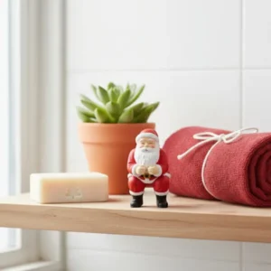 Funny Santa Toothpaste Topper