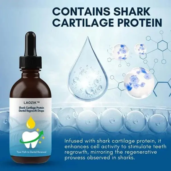 Shark Cartilage Protein Dental Regrowth Drops