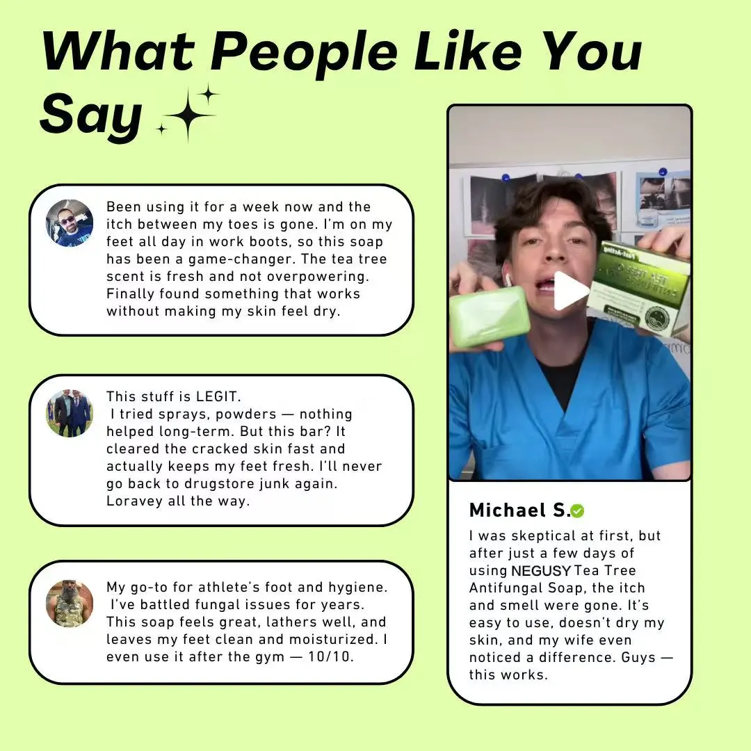 Tea Tree Athlete's Foot Defense Soap - Image 4