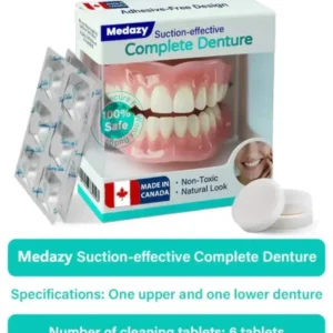 Suction-fit Complete Denture