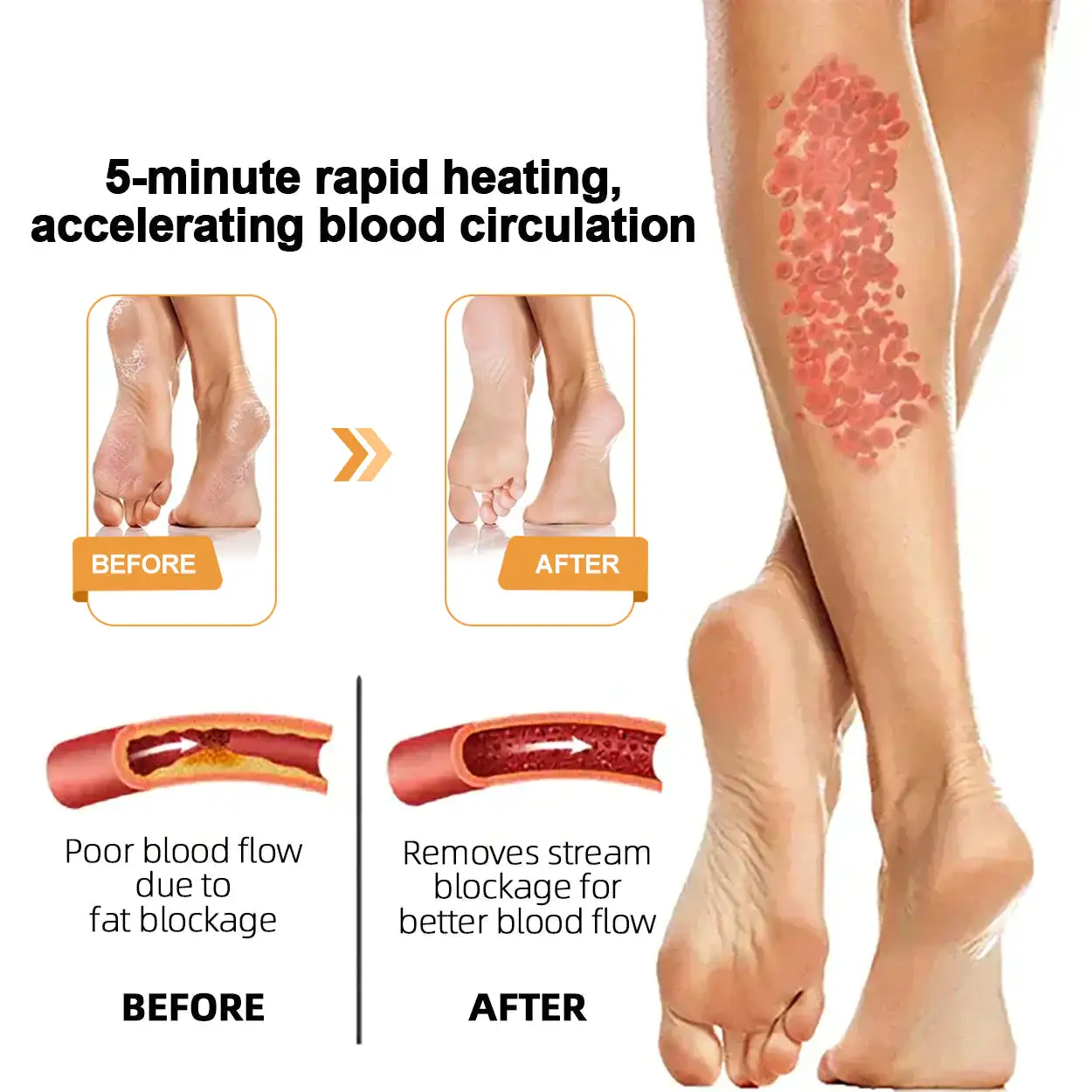 Bee Venom Lymphatic Drainage & Slimming Foot SoakBeads - Image 13