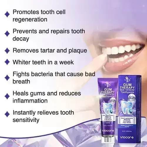 VioCore Bee Venom Dental Treatment Toothpaste - Image 12