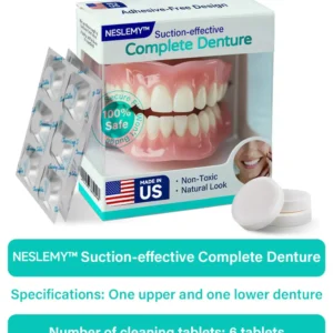 Suction-fit Complete Denture