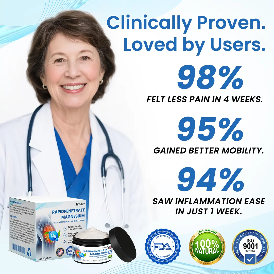 RapidPenetrate Magnesium Deep-Absorption Pain Relief Cream - Image 9