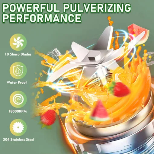 USB Rechargeable Blender for Travel - Image 7