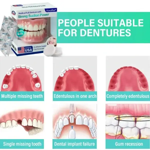 Full Denture with Strong Suction - Image 3