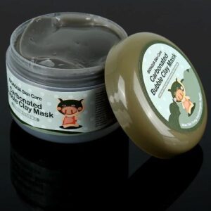 Alternative view of Carbonated Bubble Clay Mask