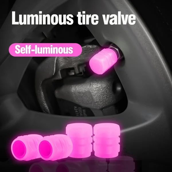 FLUORESCENT TIRE VALVE CAPS - Image 9