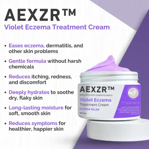 Violet Eczema Treatment Cream - Image 4