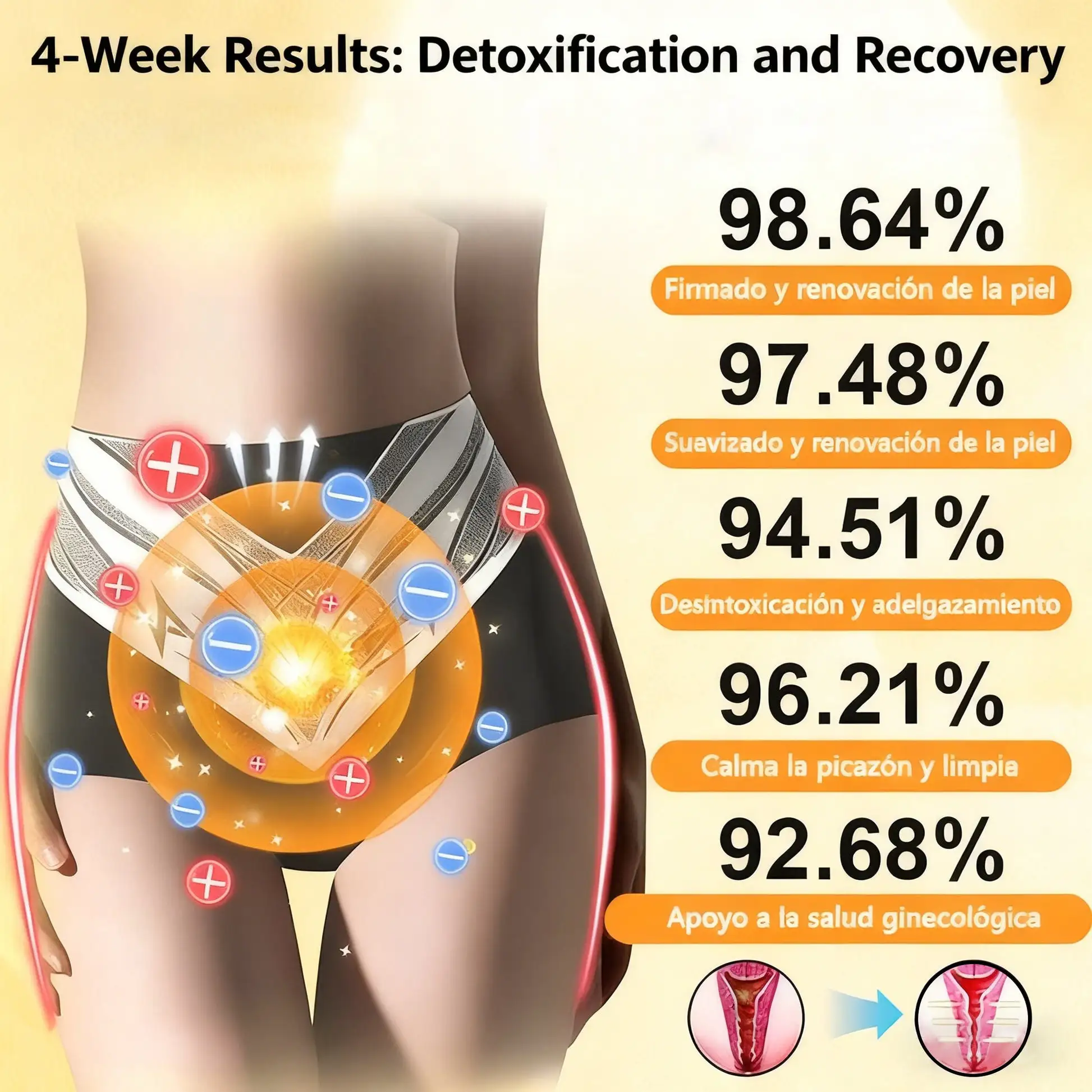 Self-regulating tourmaline shaping shorts with titanium fiber - Image 12