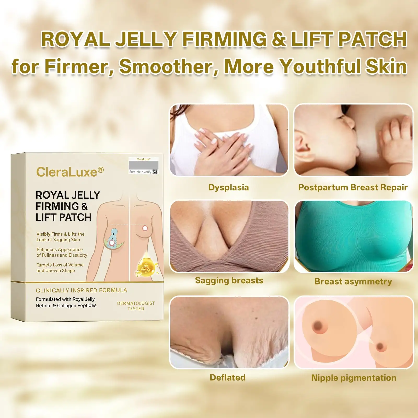 🌞 ROYAL JELLY FIRMING & LIFT PATCH - Image 7