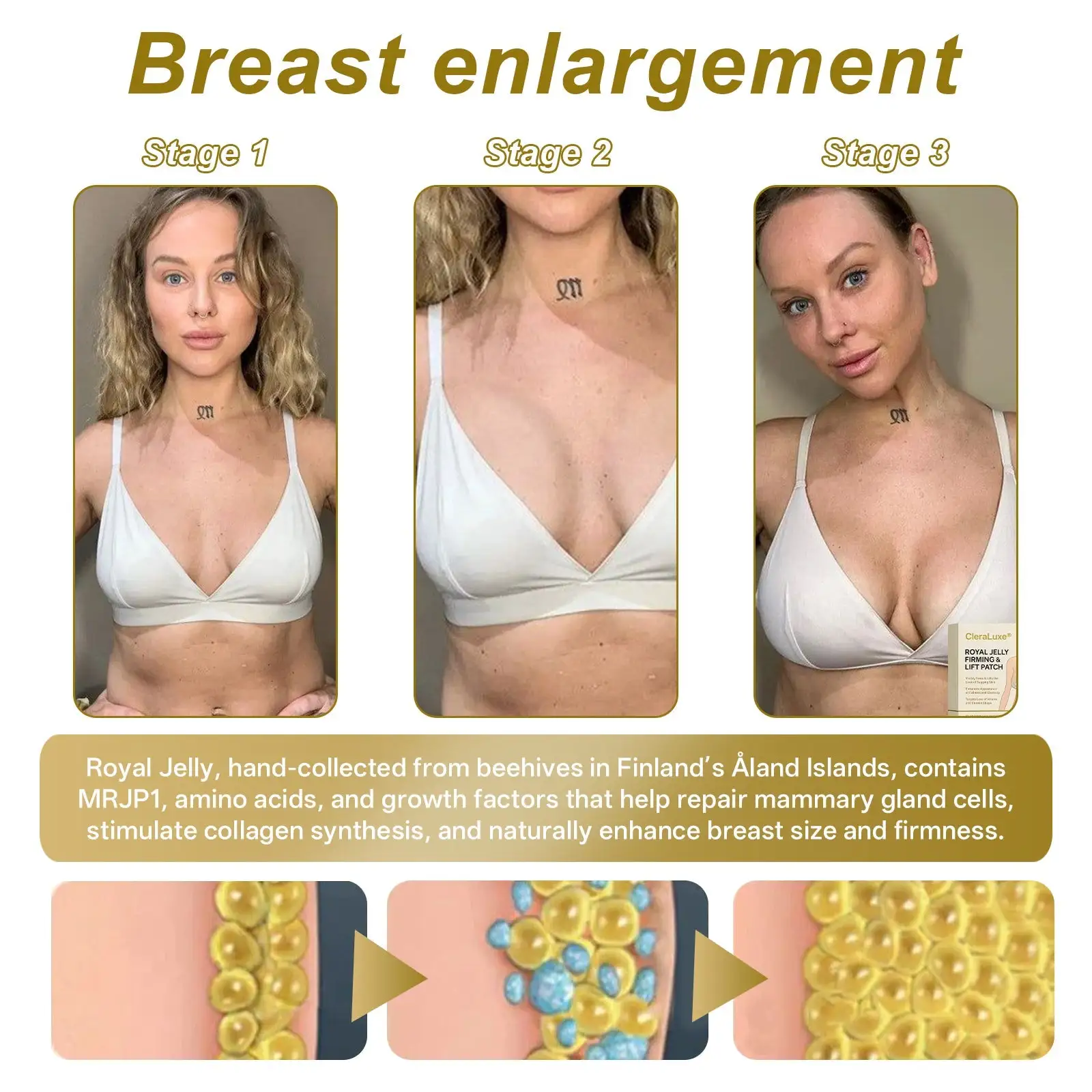 🌞 ROYAL JELLY FIRMING & LIFT PATCH - Image 5