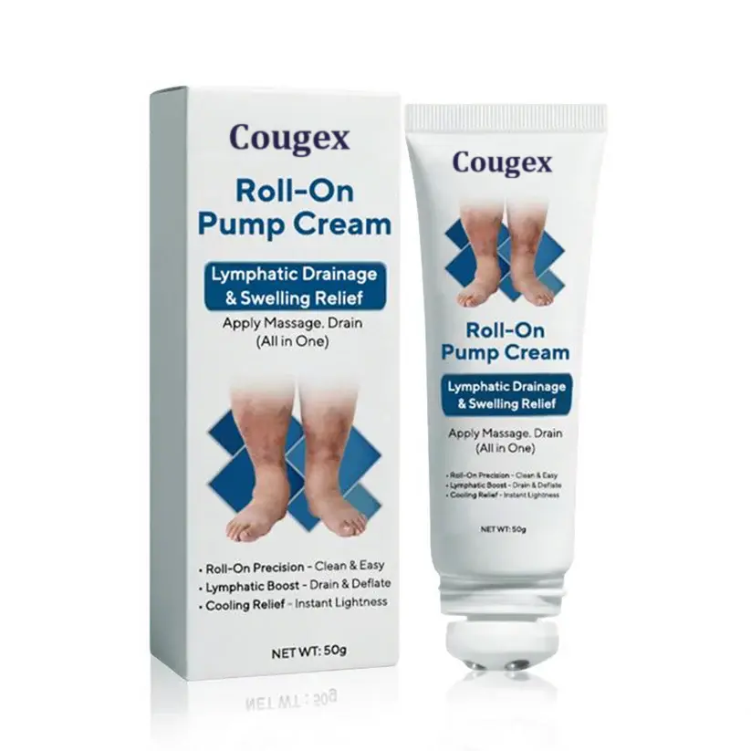 Roll-On Pump Cream for Lymphatic Drainage & Swelling Relief - Image 2