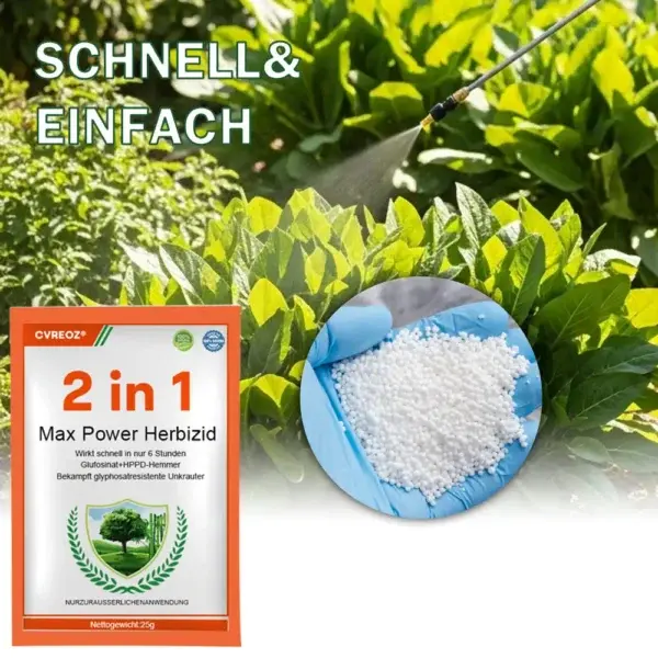 2-in-1 Max Power Herbizid – 6-Stunden-Wirkung – Kein Warten mehr - Image 2