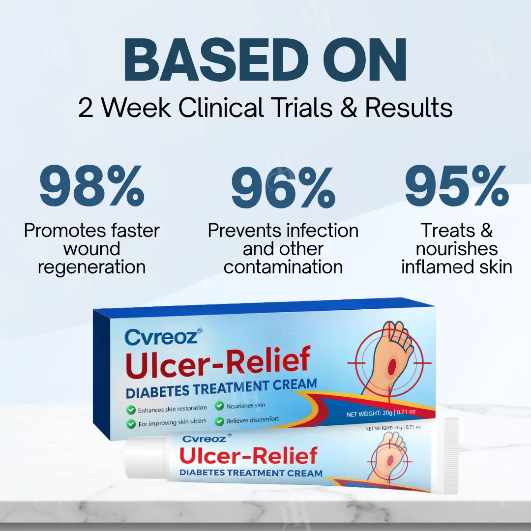 Ulcer-Relief Diabetes Treatment Cream - Image 2