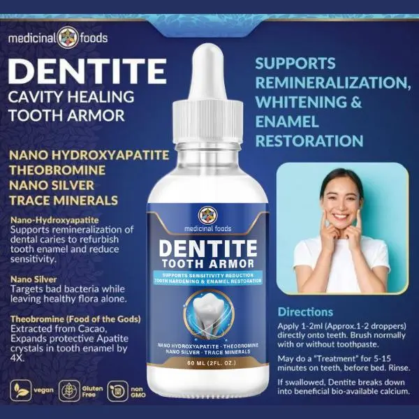 Dentite Tooth Armor Daily Oral Care for Sensitive Teeth & Anti-Cavity Support with Nano Hydroxyapatite & Theobromine - Image 4
