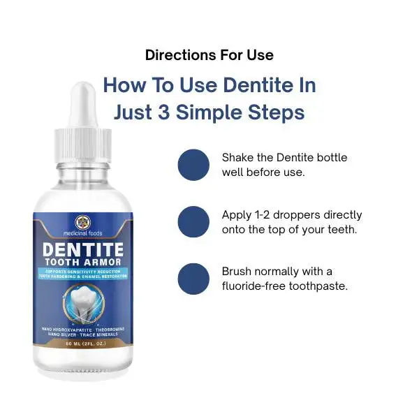 Dentite Tooth Armor Daily Oral Care for Sensitive Teeth & Anti-Cavity Support with Nano Hydroxyapatite & Theobromine - Image 2