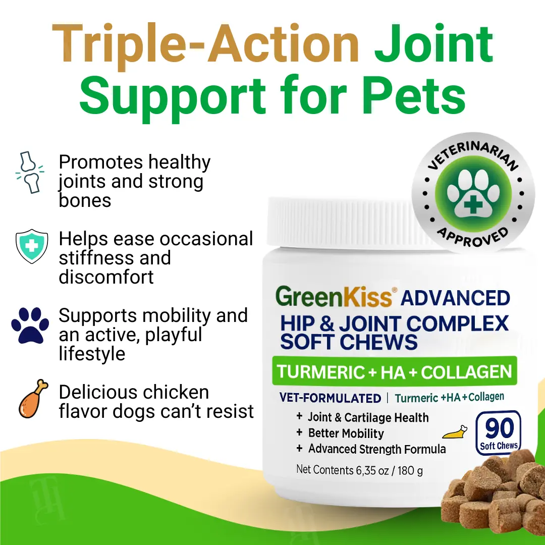 Advanced Hip & Joint Complex Soft Chews | Turmeric + HA + Collagen - Image 3