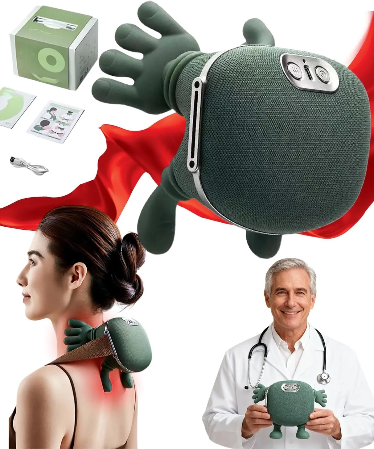 Hand‑Grip Neck & Shoulder Massager