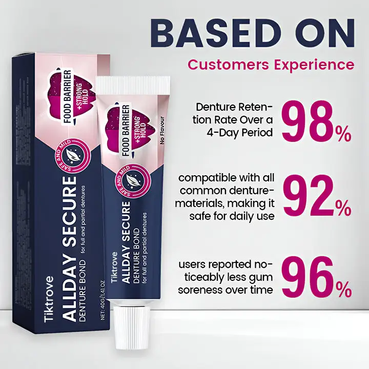 TIKTROVE AllDay Secure Denture Bond - Image 3