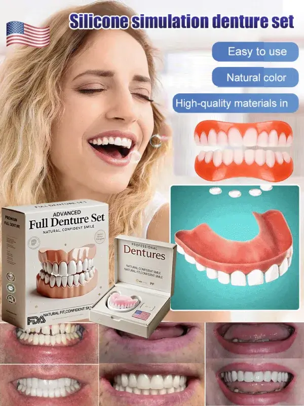 🦷Advanced Customized Full Denture Set🦷 (🔥10,000+ Sold In Last 30 Day) - Image 6