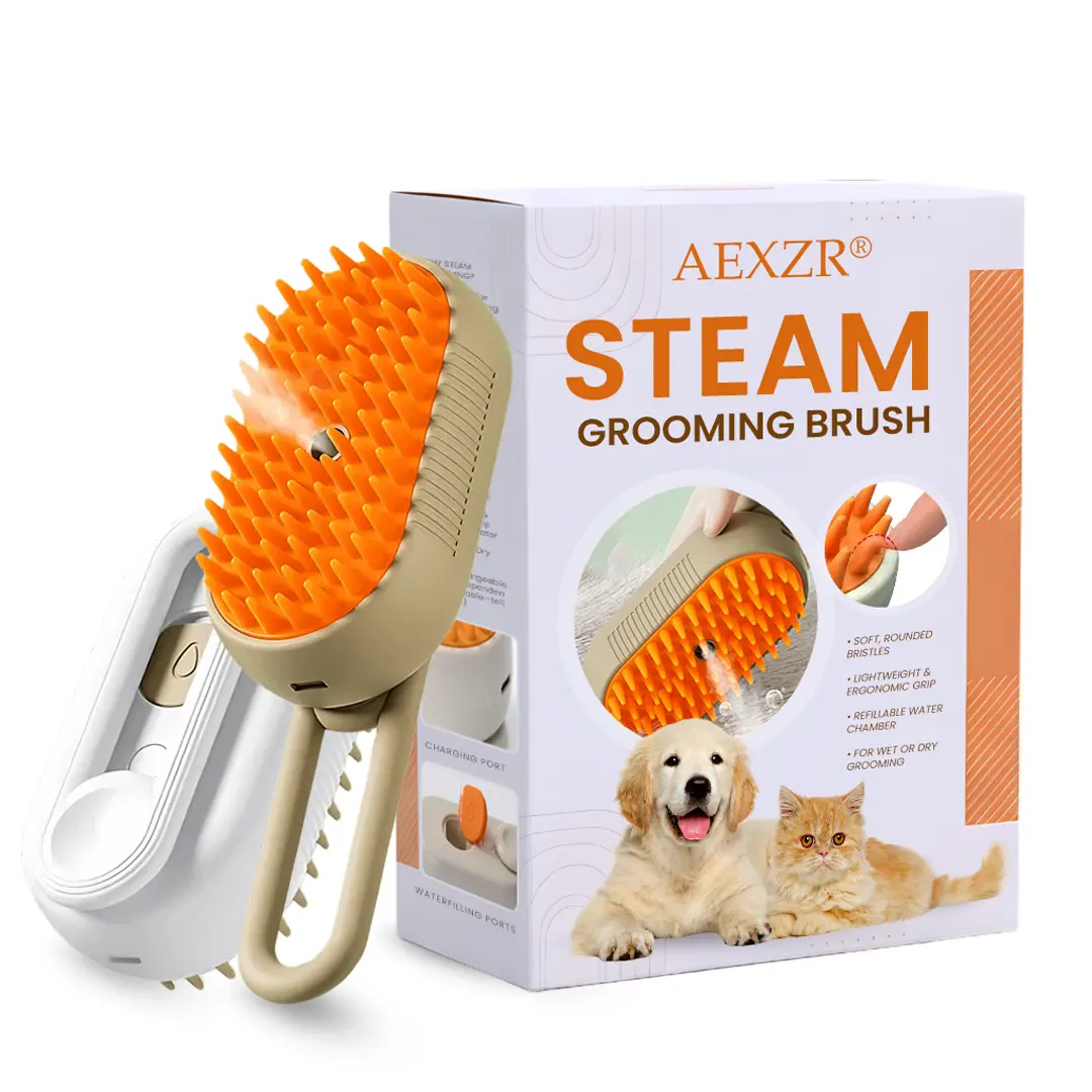 Steam Grooming Brush