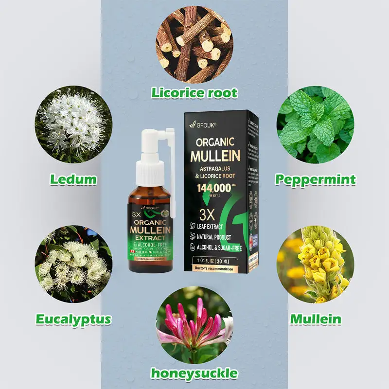 3X Concentrated Mullein Lung Cleanse Spray - Image 3