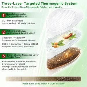 Alternative view of ✅𝐁𝐫𝐨𝐰𝐧𝐅𝐚𝐭 𝐄𝐱𝐭𝐫𝐚𝐜𝐭 𝐍𝐚𝐧𝐨 𝐌𝐢𝐜𝐫𝐨𝐧𝐞𝐞𝐝𝐥𝐞 𝐏𝐚𝐭𝐜𝐡