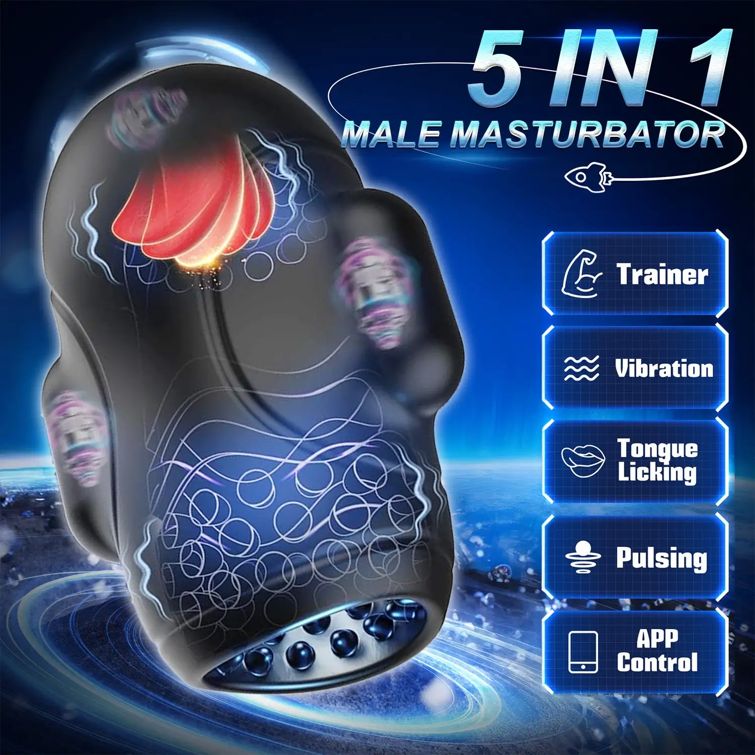 Vibrator - Smart AI 5in1 Performance Therapy Trainer - Image 2