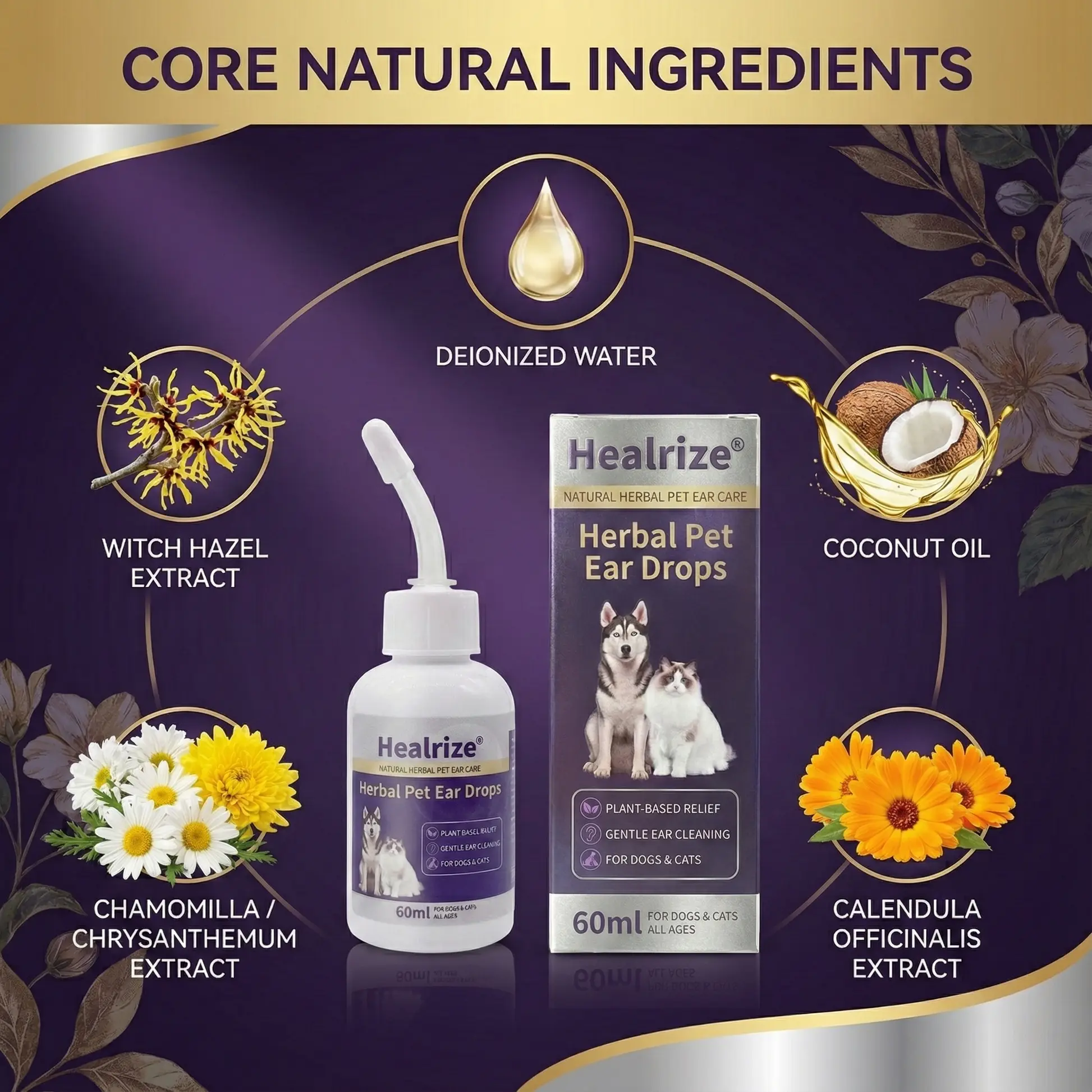 Best Seller🔥 Herbal Pet Ear Drops🎉Special limited-time discount - Image 2